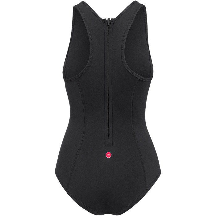 2024 Orca Traje de bao de una pieza de neopreno de 1,5 mm para mujer NA6P - Negro